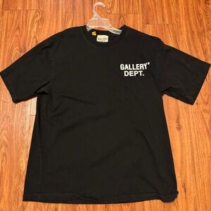 Gallery Dept Black Short Sleeve Tee